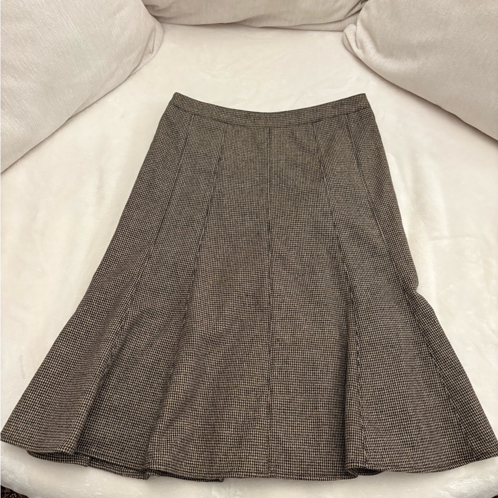 Etro Classic Brown A-Line Skirt